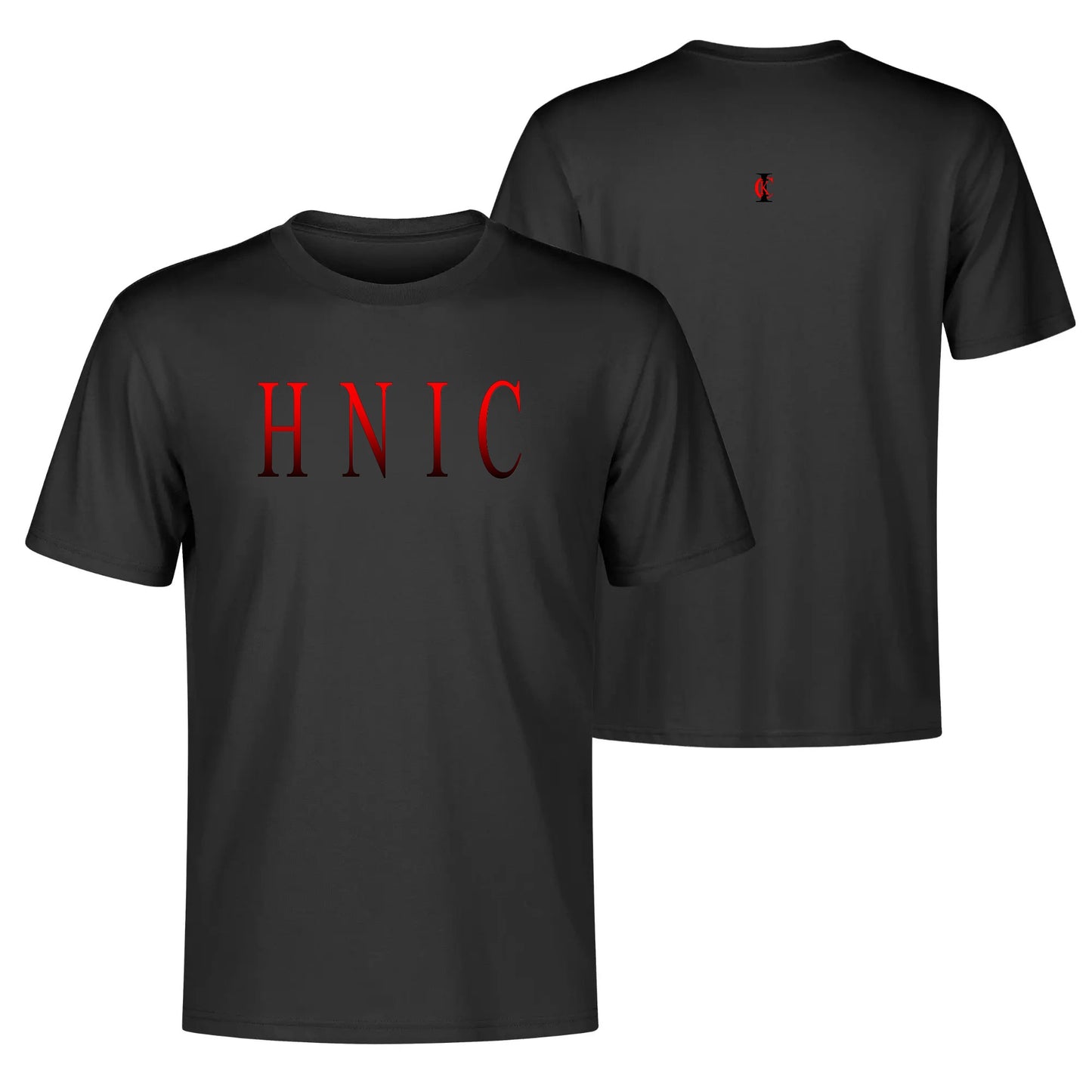 HNIC Red Black Ombre Tee