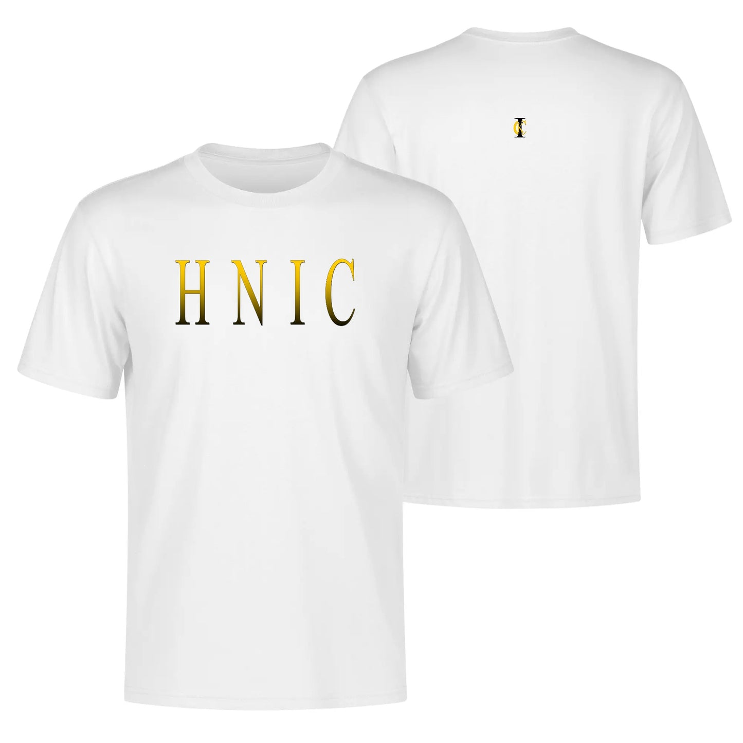 HNIC Yellow Black Ombre Tee